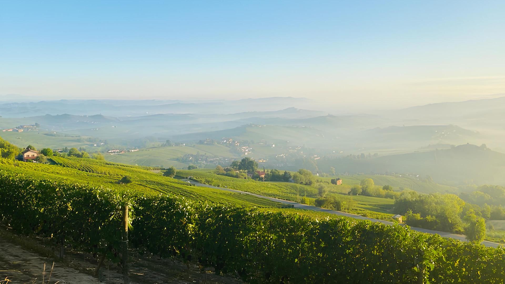 Soggiorno elegante con vista panoramica, tavolo in legno e arredi accoglienti.